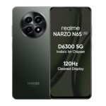 realme NARZO N65 5G (Deep Green 8GB RAM, 128GB Storage) India’s 1st D6300 5G Chipset | Ultra Slim 190g Design | 120Hz Eye Comfort Display | 50MP AI Camera| Charger in The Box