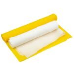 Silk Screen Printing Mesh, 100/110/120/140/160/180/200/250/300Mesh, White Yellow for Screen Printing Machine Equipment Accessories, Filter Painting, Polyester Fabric (120M/48T White)