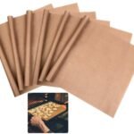 Priyanshu Decor 6 Pcs PTFE Teflon Sheet 12″ x 16″ for Heat Press Transfer, Non-Stick, Heat Resistant Craft Mat, Protects Iron, for Heat Press Machine Reusable Sheet.