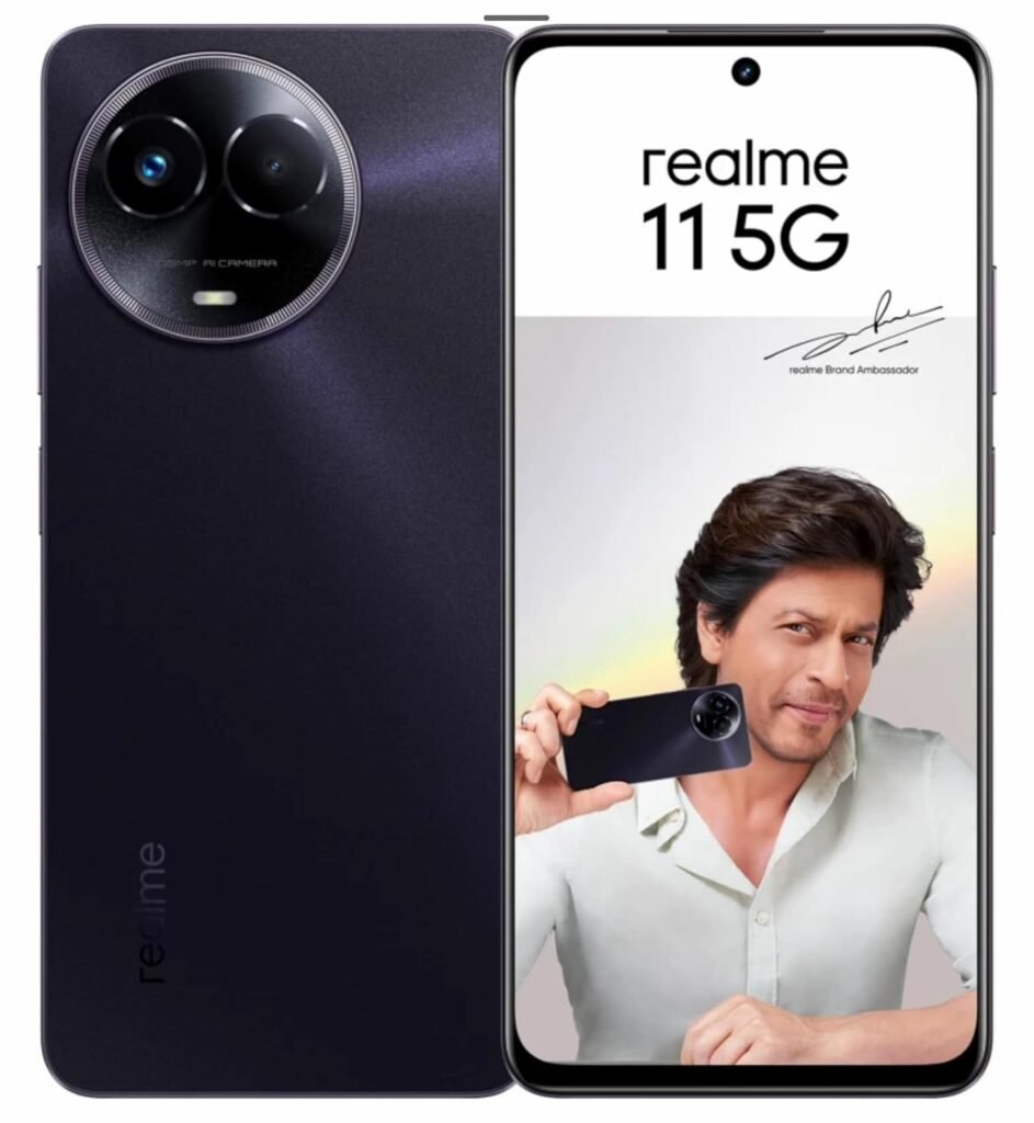 realme 11 5G (Glory Black, 8 GB RAM, 256 GB Storage)