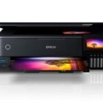 Epson Ecotank L8180 Multifunction Wired A3+ Inktank Photo Colour Home Inkjet Printers,Black