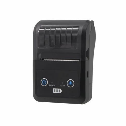 SSS Real Shop 58mm Thermal Receipt Printer Portable Mini Wireless Bluetooth 2 inch Thermal USB Receipt Printer with 2600mAh Rechargeable Battery,