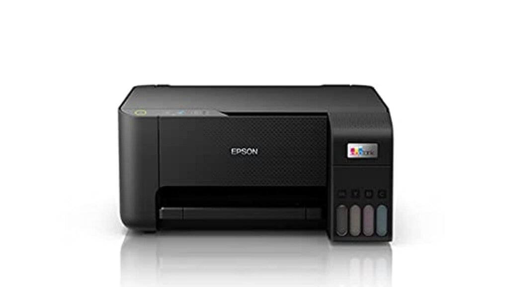 Epson Ecotank L3210 A4 All-in-One Wired Colour Home Inkjet Printers, Black