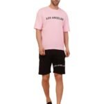 UNICONIC Men’s Polycotton T-Shirt and Shorts Cord Set