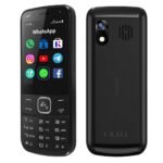 IKALL K333 4G Touch & Type Android Keypad Mobile | WiFi & 4G Sim Support | 2.8 Inch HD+ Display, 2GB Ram 16GB Storage | 11 Pre-Installed Including Whatsapp, Facebook, YouTube and Instagram (Black)