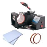 Tip ‘n’ Top® Digital Sublimation Mug Printing Heat Press Machine with 2 Packets of Sublimation Paper of 100 Sheets Each and 2 Heat Resistant Sublimation Tape of 8 MM Each