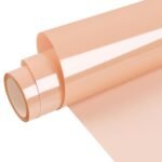 WRAPXPERT Heat Transfer Vinyl Rolls Pink HTV 12”x5ft for Tshirts,Light Pink Iron on Vinyl for Fabrics,Compatible with Most Cutting Plotter Machines