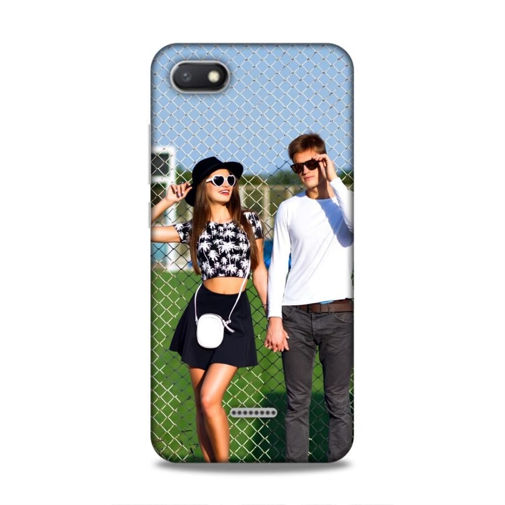 Print My Pic Back Cover for Redmi 6A | Customize Your Back Case with Own Photo, Selfie, Logo, Unique Design for Redmi 6A | Polycarbonate Hard Case for Redmi 6A