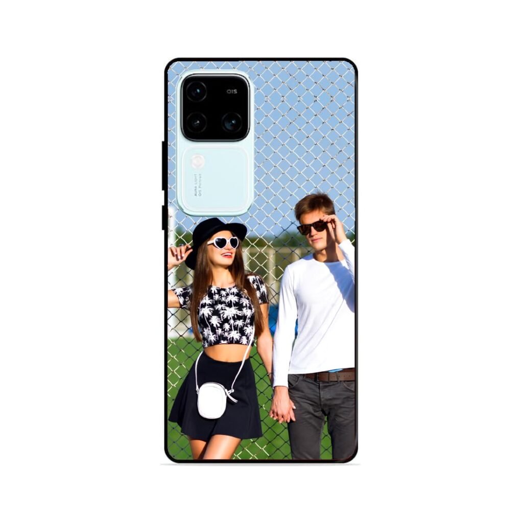 Print My Pic Back Cover for Vivo V30 Pro 5G | Customize Your Back Case with Own Photo, Selfie, Logo, Unique Design for Vivo V30 Pro 5G | Polycarbonate Hard Case for Vivo V30 Pro 5G