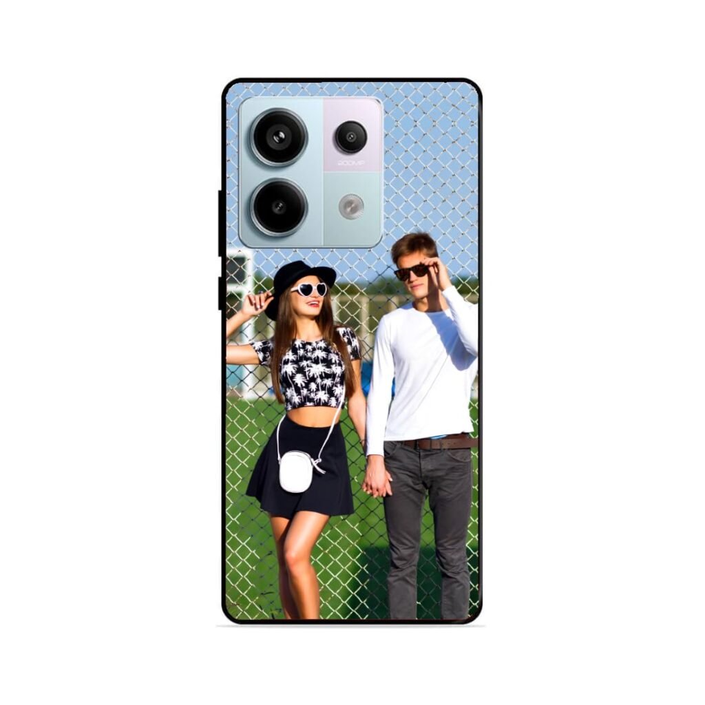 Print My Pic Back Cover for Redmi Note 13 Pro 5G, Persoanalised Photo, Design Logo, Selfie, Theme, Artwork Printed Polycarbonate Hard Case for Redmi Note 13 Pro 5G (Boys & Girls)