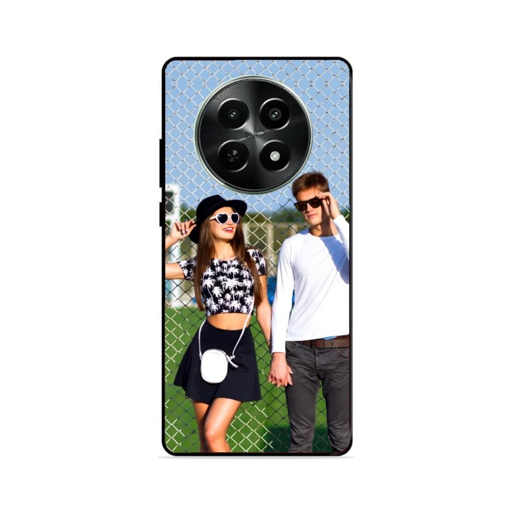 Print My Pic Back Cover for Realme Narzo N65 5G | Customize Your Back Case with Own Photo, Selfie, Logo, Unique Design for Realme Narzo N65 5G | Polycarbonate Hard Case for Realme Narzo N65 5G