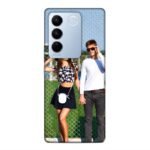 Print My Pic Back Cover for Vivo V27 5G | Customize Your Back Case with Own Photo, Selfie, Logo, Unique Design for Vivo V27 5G | Polycarbonate Hard Case for Vivo V27 5G