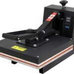 15″ x 15″ Black Heat Press Machine Digital Clamshell Transfer Sublimation Print Press Machine for T-Shirt