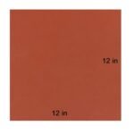 12×12 Inch Heat Press Pad Mat 0.3″ Thickest Silicone Pad for Heat Press Machine Flat Heat Transfer Press Replacement Pad (Red)