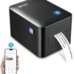 iDPRT Label Maker, Thermal Barcode Printer with No Bound Consumables, Bluetooth & USB Connection, 140pcs/min Speed, Customizable App, Supports Various Sized 1″-3.15″, Label Printer for Small Business