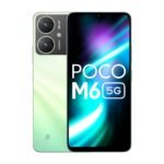 POCO M6 5G (Polaris Green, 4GB RAM, 128GB Storage) | MediaTek Dimensity 6100+ 5G Processor | 5000 mAh Battery + 18W Fast Charging | 50 MP AI Dual-Camera System & Side Fingerprint Sensor