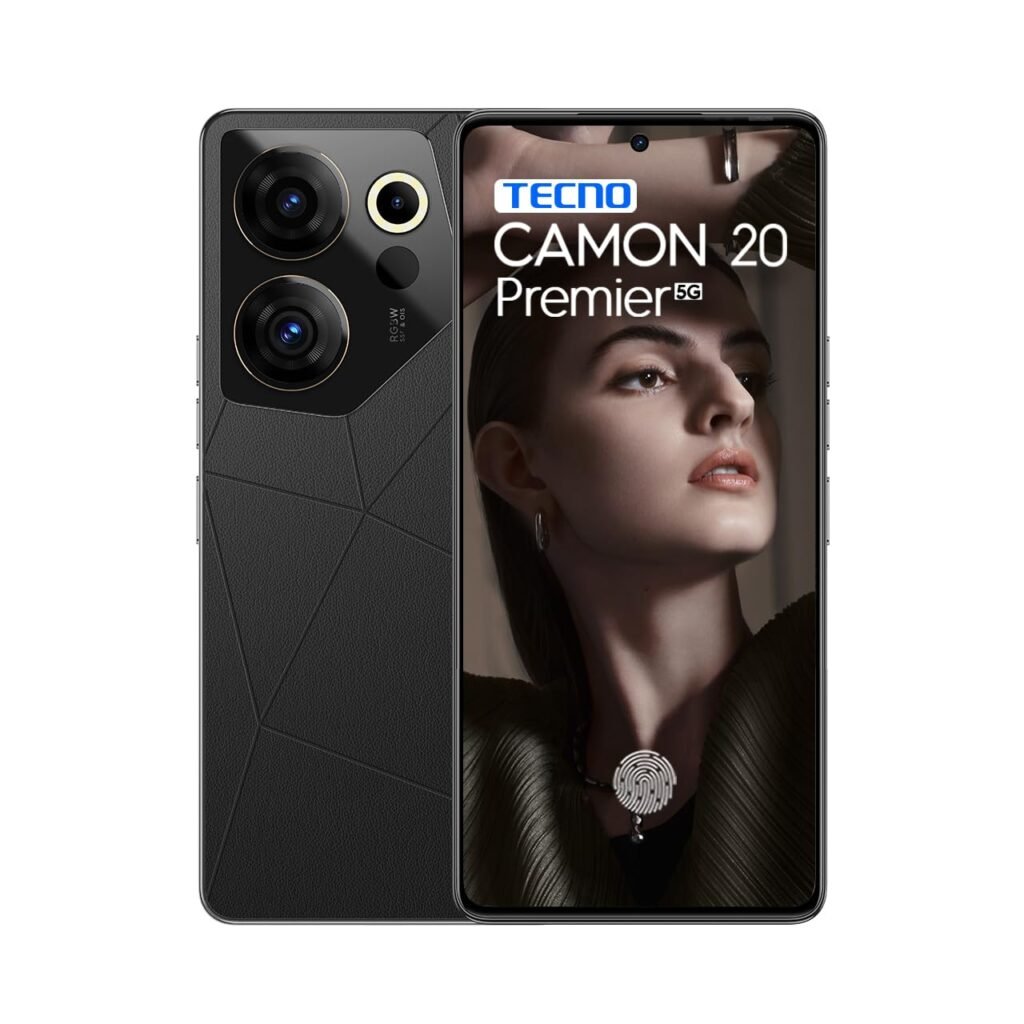 (Refurbished) TECNO Camon 20 Premier 5G (Dark Welkin, 8GB RAM,512GB Storage)|8GB Expandable RAM| Industry 1st 50MP RGBW-Pro Camera| Segment 1st 108MP Ultra-Wide Macro Lens |6.67″ 120Hz, 10bit AMOLED in-Display