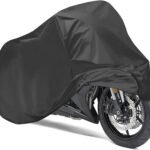 Motorcycle Cover,Scooter Cover,Bike Covers,Car Accessories Universal Motorbike Cover with Lock-Holes&Storage Bag,Motorcycle Cover Waterproof Outdoor All Season,Suitable for Various Motorcycles