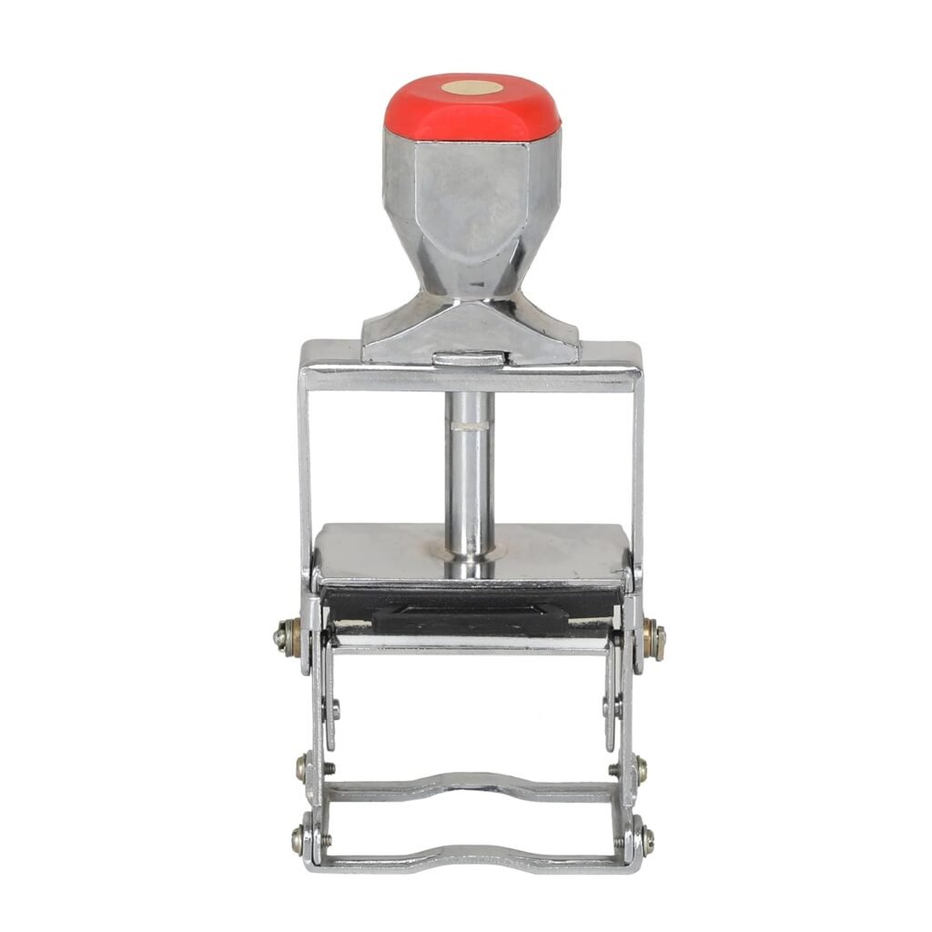 SMART PACK Hand Batch Coding Machine for Batch No. MFG. MRP. EXP. Date Coding | Handheld Printing Machine on Plastic, Paper Pouches, Cartoon Boxes and Kraft Papers | Size 3 MM