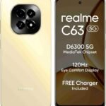 realme C63 5G (Starry Gold, 8GB RAM, 128GB Storage)