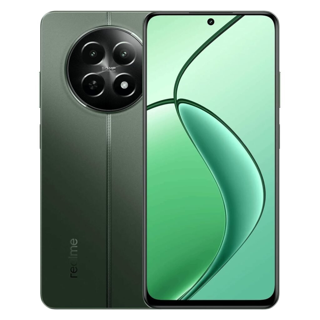 realme 12x 5G (Woodland Green, 6GB RAM, 128GB Storage) | Upto 12GB (6+6GB) Dynamic RAM | Dimensity 6100+ Processor | 50 MP AI Camera | 7.69 mm Ultra-Slim Trendy Watch Design | 45 W SUPERVOOC Charge