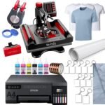 MY PRINT | Complete Setup Sublimation Printing Project | Heat Press Combo 5 in 1 | Printer L8050 with 6 Color Sublimation Ink | Sublimation Paper 200 Pcs (6 Color Printer)