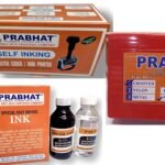 Prabhat Self Inking Batch Coding Machine/Mini Printer -Letter Size, 2mm 4 Lines Grooved 35x30mm