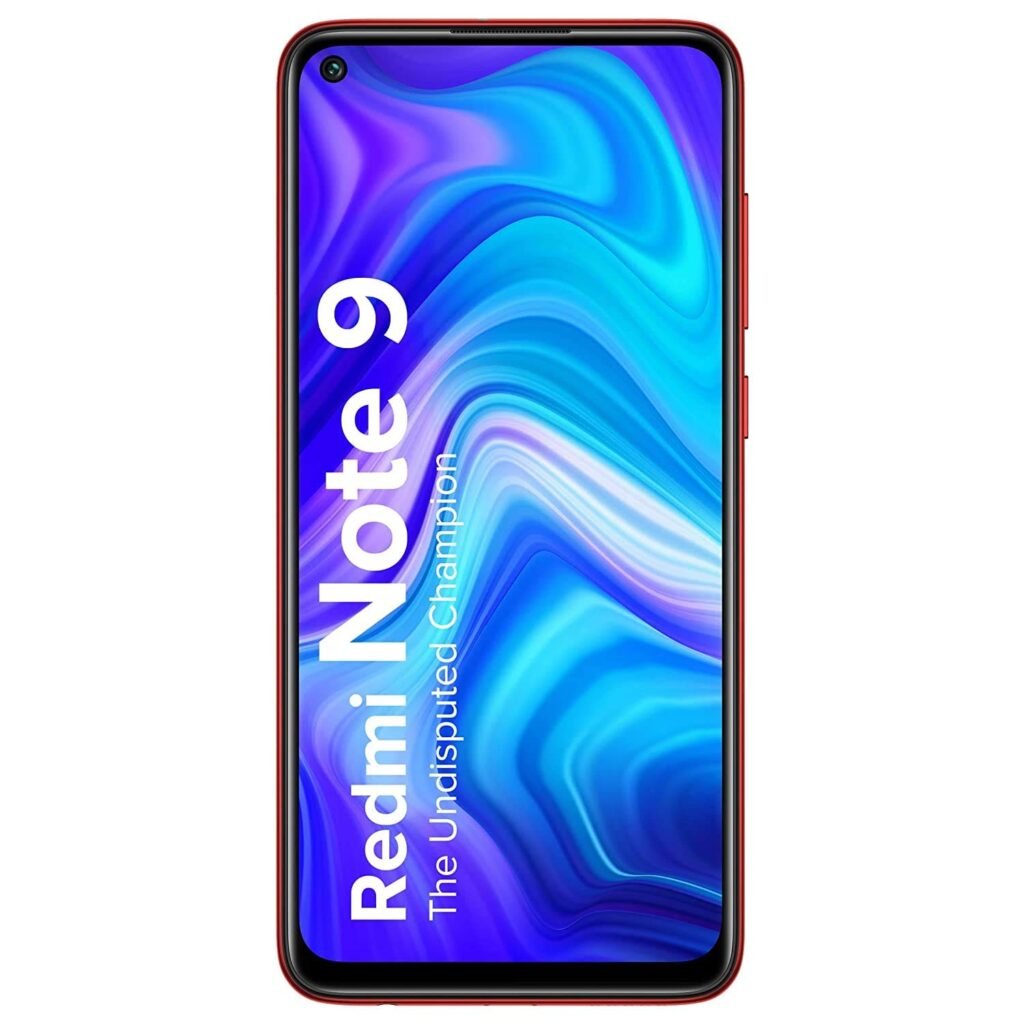 (Refurbished) Redmi Note 9 (Aqua Green, 4GB RAM, 128GB Storage) – 48MP Quad Camera & Full HD+ Display