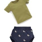 Sprog collection Baby T-shirt and Shorties Set