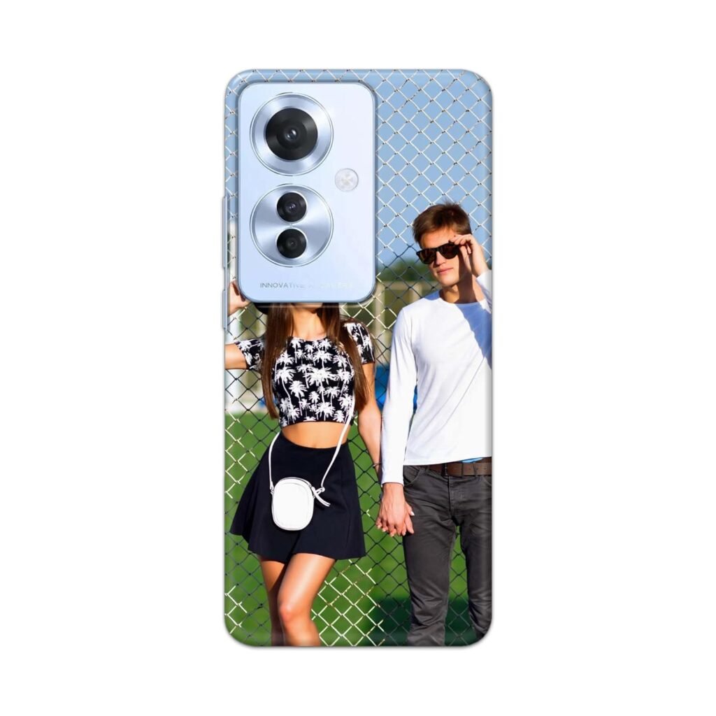 Print My Pic Back Cover for Oppo F25 Pro 5G, Persoanalised Photo, Design Logo, Selfie, Theme, Artwork Printed Polycarbonate Hard Case for Oppo F25 Pro 5G (Boys & Girls)