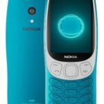 Nokia 3210 4G | All-new Classic Keypad Phone with Dual SIM, YouTube, Scan & Pay UPI, Rear Camera, Wireless FM Radio, MP3 Player, Bluetooth & USB Type C | Scuba Blue