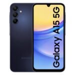 Samsung Galaxy A15 5G (Blue Black, 6GB, 128GB Storage) | 50 MP Main Camera | Android 14 with One UI 6.0 | 12GB Expandable RAM | MediaTek Dimensity 6100+ | 5000 mAh Battery