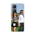 Print My Pic Back Cover for Vivo T2 5G | Customize Your Back Case with Own Photo, Selfie, Logo, Unique Design for Vivo T2 5G | Polycarbonate Hard Case for Vivo T2 5G