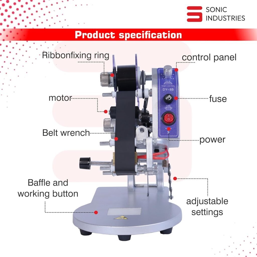 Sonic Industries™ DY-8 Manual Hot Code machine