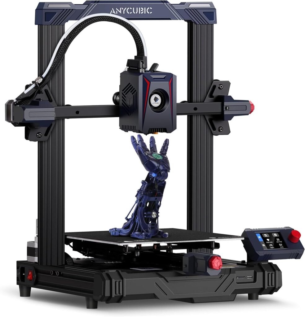 Anycubic Kobra 2 Neo 3D Printer, Upgraded 250mm/s Faster Printing Speed with New Integrated Extruder Details Even Better, LeviQ 2.0 Auto-Leveling Smart Z-Offset Ideal for Beginners 8.7″x8.7″x9.84″