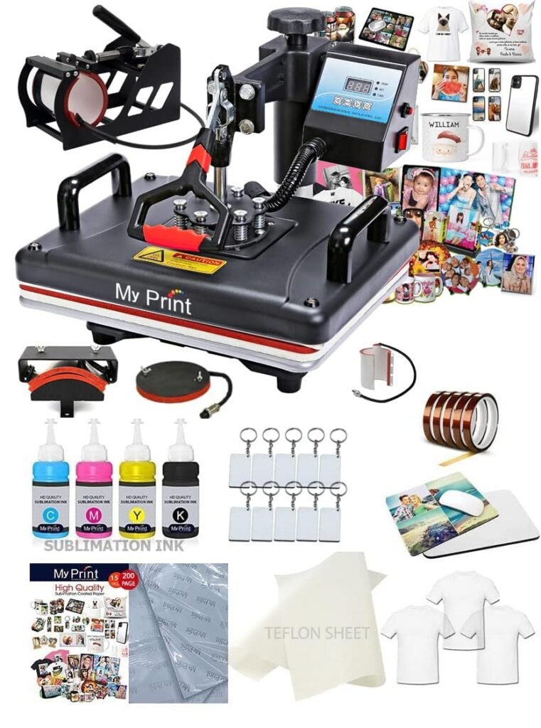 Best Heat Press Machine for DTF & Sublimation Printing