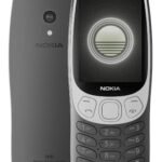 Nokia 3210 4G | All-new Classic Keypad Phone with Dual SIM, YouTube, Scan & Pay UPI, Rear Camera, Wireless FM Radio, MP3 Player, Bluetooth & USB Type C | Grunge Black