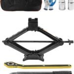 Car Jack,Car Jack and Stand Kit,Scissor Jack,Car Accessories Tire Changing Kit,Car Jack Kit,Scissor Jack for Car Kit with Tire Wrench,Universal Tire Change Car Emergency Kit for Car SUV