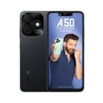 itel A50|6.6″ HD+ Display with Dynamic Bar| 3GB RAM +64GB ROM, Upto 8GB RAM with Memory Fusion|Octacore Processor|8MP AI Dual Rear Cam|5000 mAh Battery | Misty Black