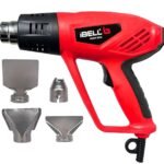 IBELL Heat Gun HG20-82, 2000W, Dual Air Flow 250 | 550 L/min, Dual Temp 350 °C | 550 °C (Red)