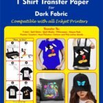 GoColor T Shirt Transfer Dark Fabric Inkjet Paper Iron On A4 x5 Sheet Pack