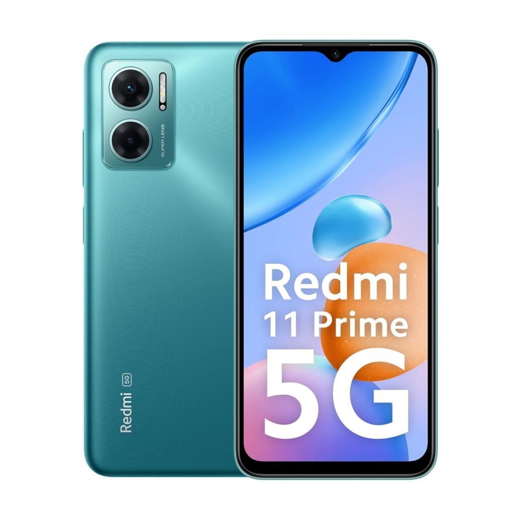 Redmi 11 Prime 5G (Meadow Green, 6GB RAM, 128GB Storage) | Prime Design | MTK Dimensity 700 | 50 MP Dual Cam | 5000mAh | 7 Band 5G