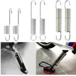 6PCS Motorcycle Kickstand Springs with 3 Size,Steel Kick Stand Spring of Mini Bike Kickstand,Universal Motorcycle Accessories Spring Kit for Bicycle Electric Minibike