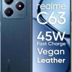 realme C63 4G (Leather Blue,4 GB RAM, 64GB Storage) Up to 8GB Dynamic RAM