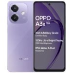 OPPO A3X 5G (Starry Purple, 4GB RAM, 64GB Storage)|6.67” HD+ 120Hz Refresh Rate Screen | 45W SUPERVOOC|with No Cost EMI/Additional Exchange Offers