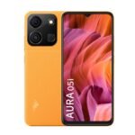 itel Aura 05i (2GB RAM + 32GB ROM, Upto 4GB RAM with Memory Fusion | Type C Fast Charging | 6.6″ HD+ Display)- Glorious Orange