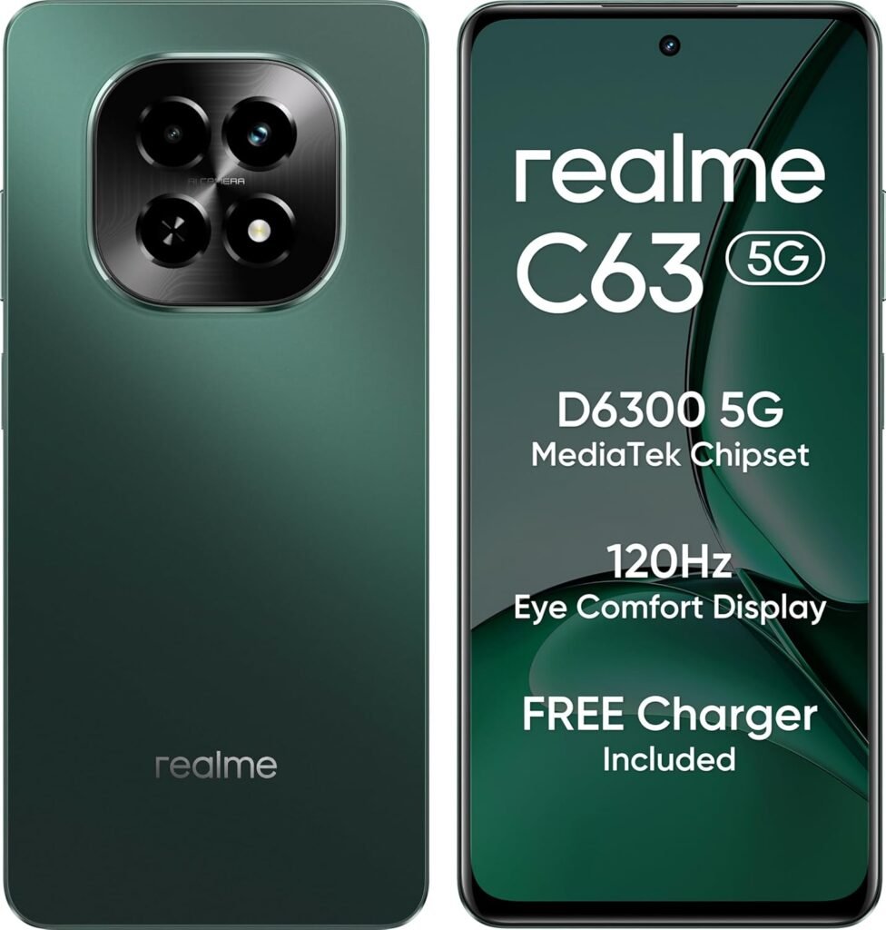 realme C63 5G (Forest Green, 8GB RAM, 128GB Storage)