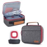 Yarwo Carrying Case for Cricut Easy Press Mini, Portable Tote Bag Compatible with Heat Press Machine and Tools, Gray