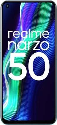 (Refurbished) Realme Narzo 50 (Speed Blue, 6GB RAM, 128GB Storage)