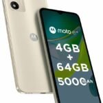 MOTOROLA e13 (Creamy White, 4GB RAM 64GB Storage)